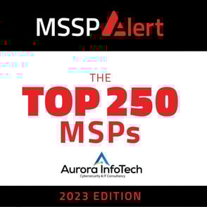 Aurora InfoTech Shines Among the Top 250 MSSPs Globally in 2023